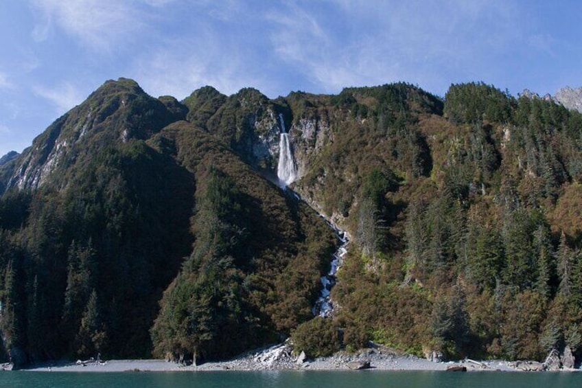 Anderson Waterfall, Port Valdez, Prince William Sound, Alaska