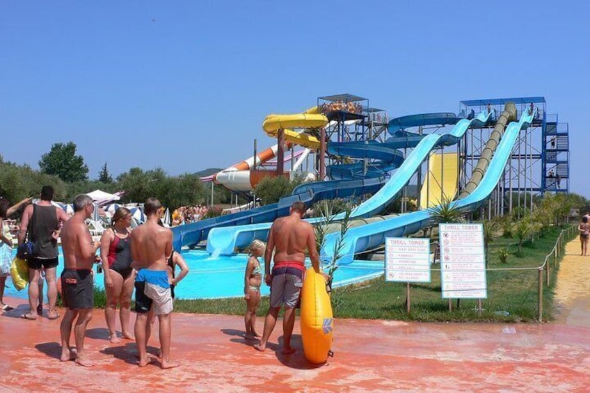 Fun for all the family at the Water Park.