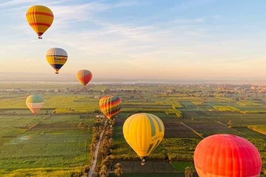 Luxury Hot Air Balloon Riding in Luxor