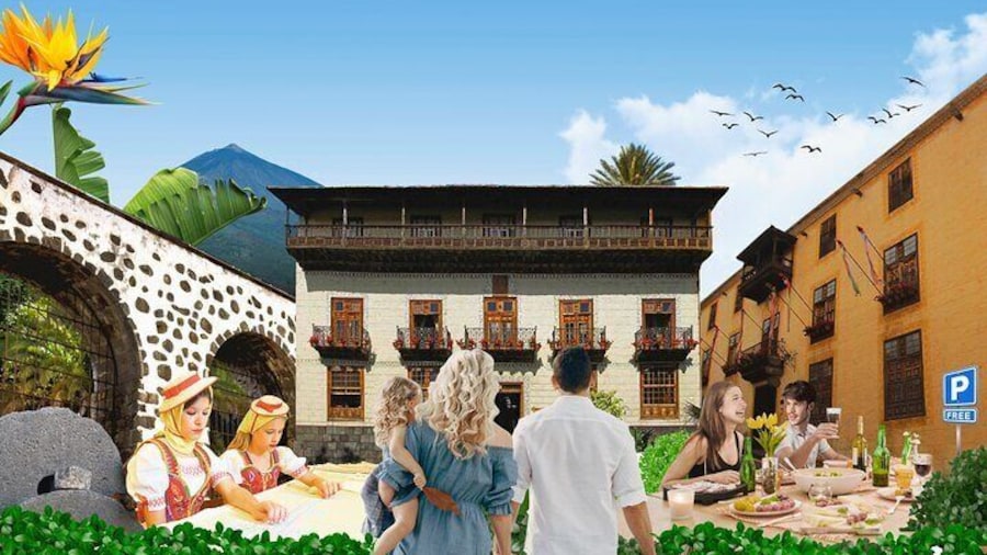 Twin Ticket Casa de los Balcones + Molino de gofio del Hoyo