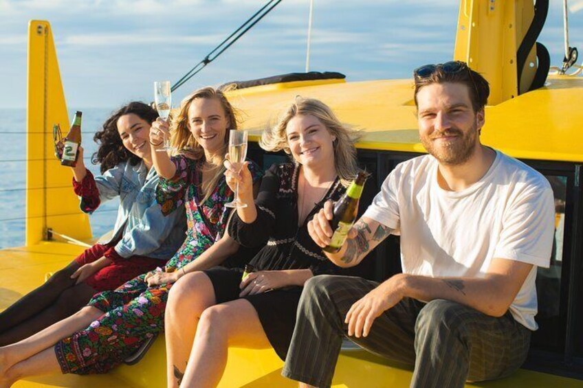 Fremantle Sunset Sail on WA's Iconic Yellow Catamaran