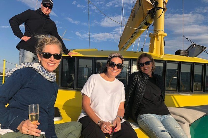 Fremantle Sunset Sail on WA's Iconic Yellow Catamaran