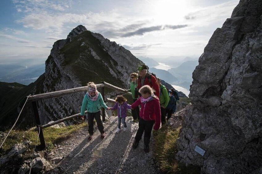 Show item 2 of 8. Hiking on Mount Pilatus