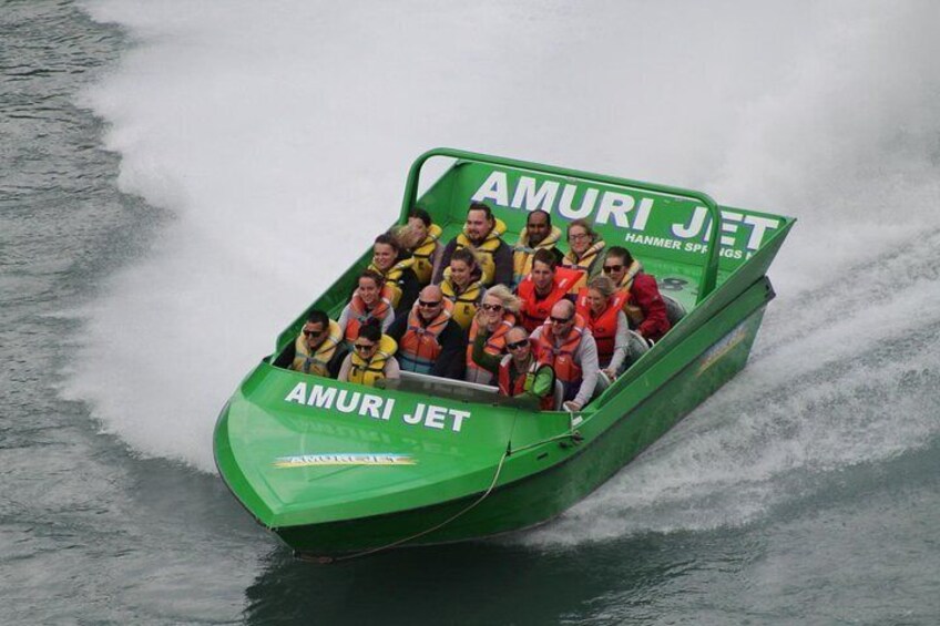 Amuri Adventure Jet Boating in Hanmer Springs