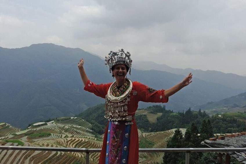 Private Transfer from Zhaoxing to Guilin and stops at Longji terraces area
