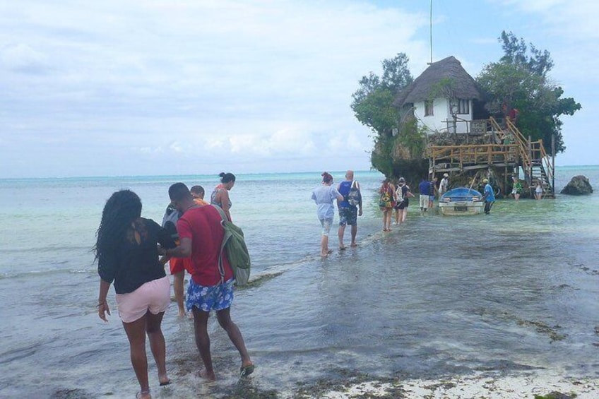 The Rock Restaurant & Blue Lagoon Half Day Tour in Zanzibar