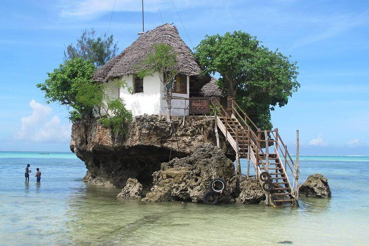 The Rock Restaurant & Blue Lagoon Half Day Tour in Zanzibar