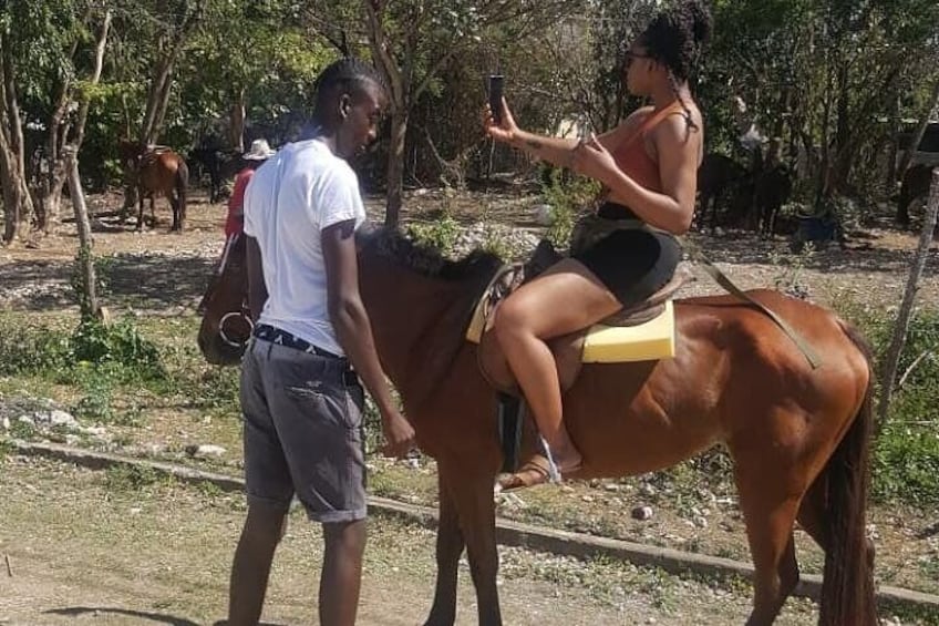 Hour Horseback Riding Guided Tour from Runaway Bay
