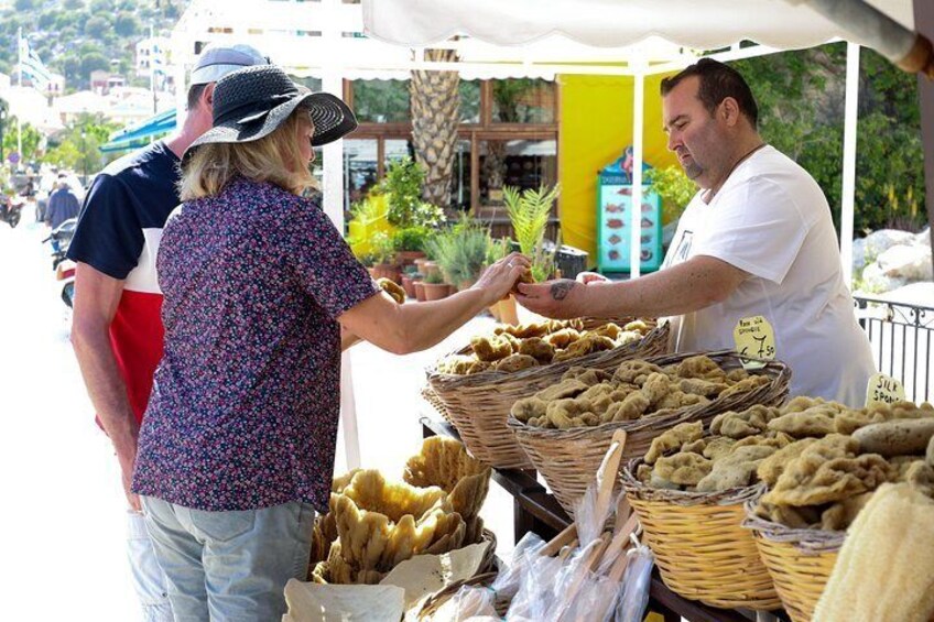 Symi is the island of sponges