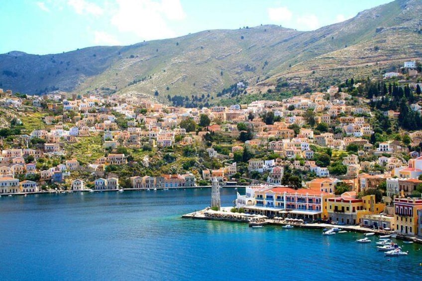 Symi Island from Rhodes with transfers from Ialyssos, Ixia, and Kallithea