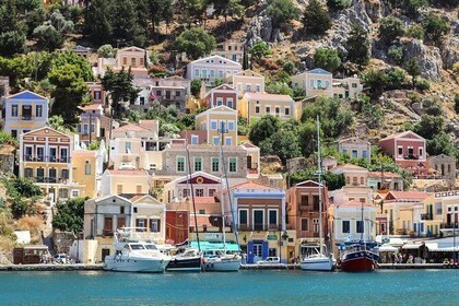 Symi Island from Rhodes with transfers from Ialyssos, Ixia, and Kallithea