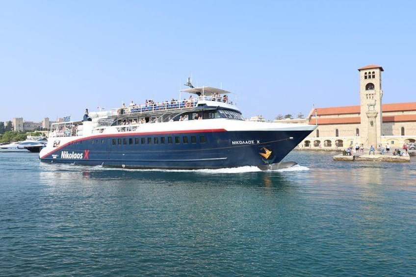 Symi Island from Rhodes with transfers from Ialyssos, Ixia, and Kallithea