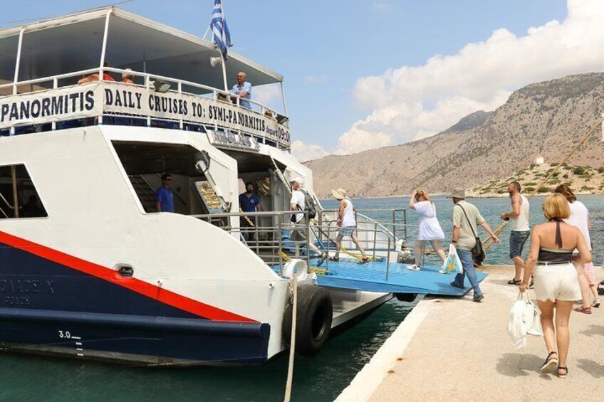 Symi Island from Rhodes with transfers from Ialyssos, Ixia, and Kallithea