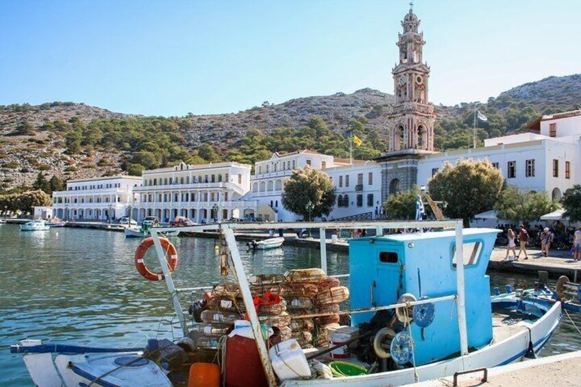 Symi Island from Rhodes with transfers from Ialyssos, Ixia, and Kallithea