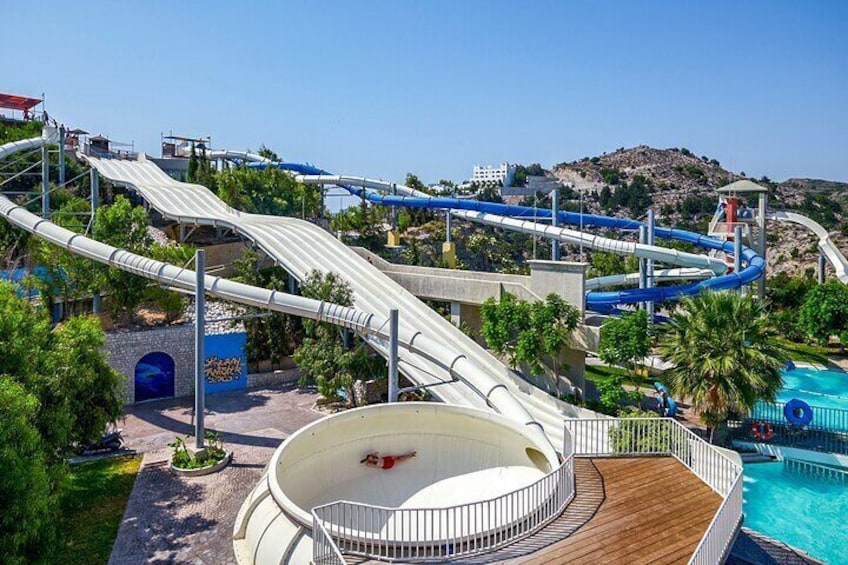Rhodes Faliraki Water Park Admission Ticket