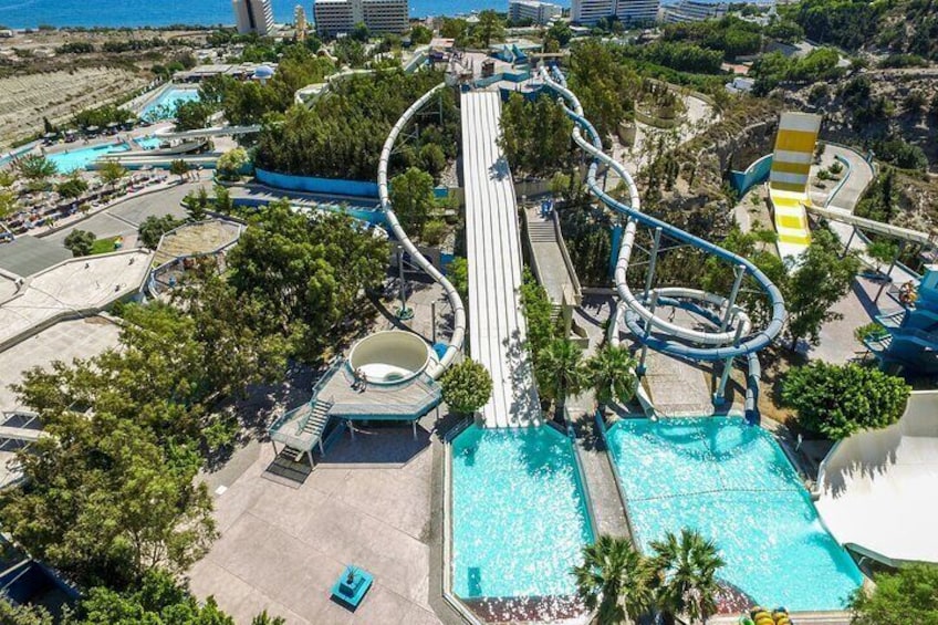 Rhodes Faliraki Water Park Admission Ticket