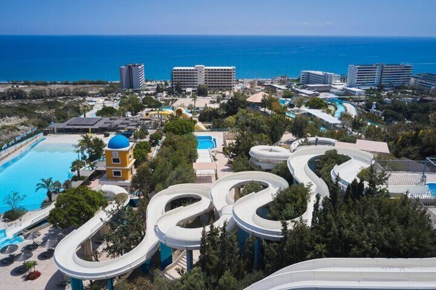 Rhodes Faliraki Water Park Admission Ticket