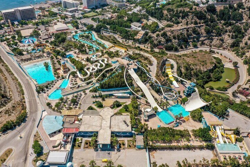 Rhodes Faliraki Water Park Admission Ticket