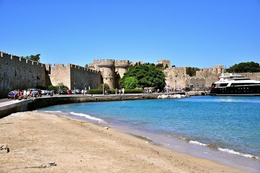 Panoramic Guided Rhodes Day Trip Includes Ferry Ticket from Marmaris and Icmeler