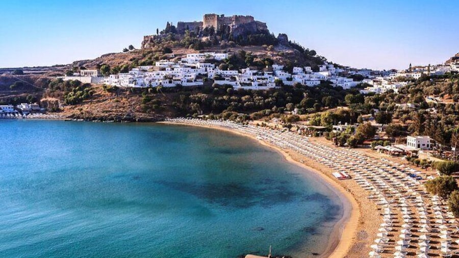 Lindos + 7 Springs by luxury bus