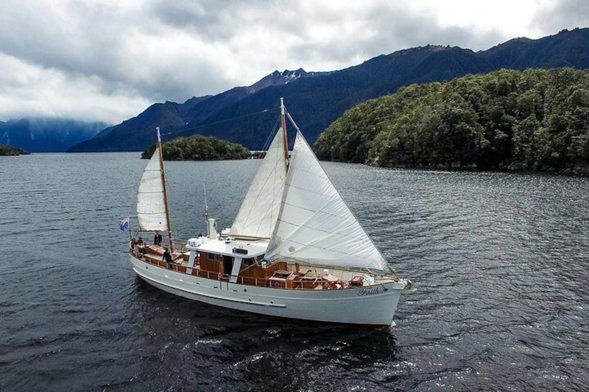 Entering the South Fiord of Lake Te Anau