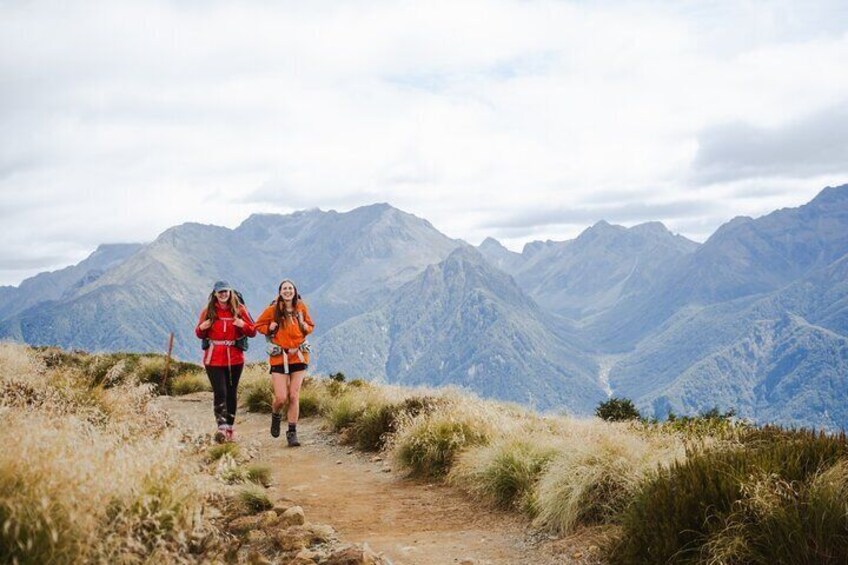 Walking along the tops, Kepler Track