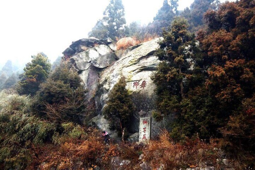 Mt Hengshan in Hunan Province