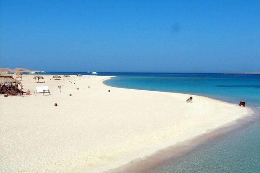 Paradise island excursion from Hurghada