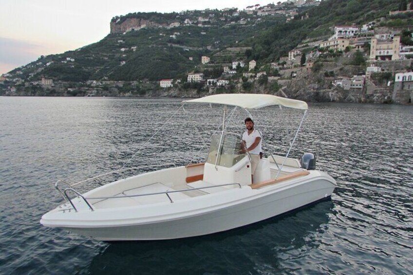 Amalfi Coast Self-Drive Boat Rental