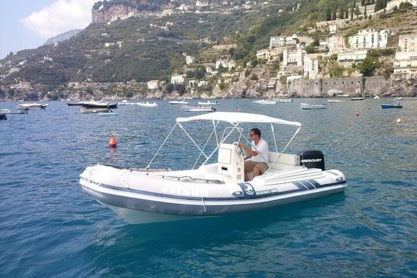 This is as self drive excursion so you can be your own captain for the day on the Amalfi Coast