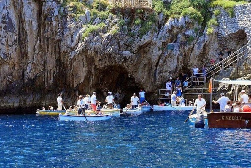The famous Blue Grotto is a popular feature of a slow cruise.