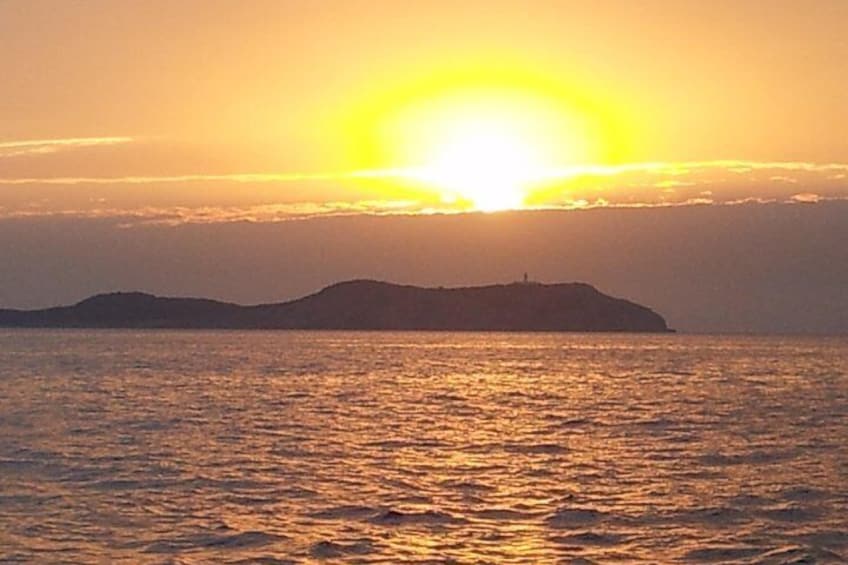 Sunset at Conejera Island