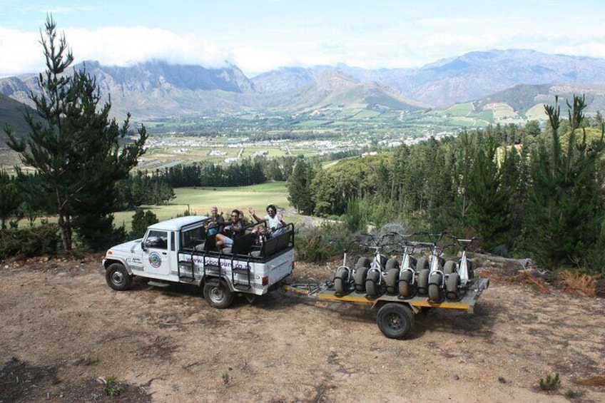 Franschhoek Winelands Scooter Tour