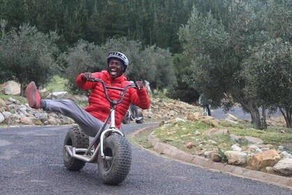 Scooter gravitaire à Franschhoek