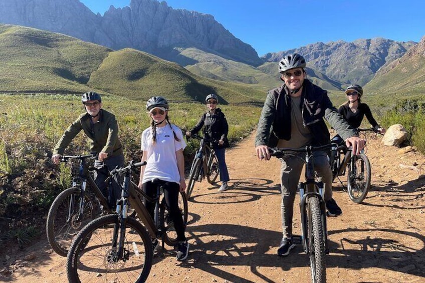 E-bike & hike Jonkershoek nature reserve Adventure, Stellenbosch