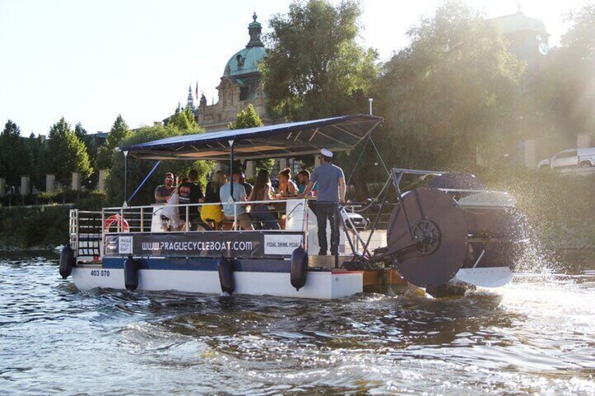The Swimming Beer Bike