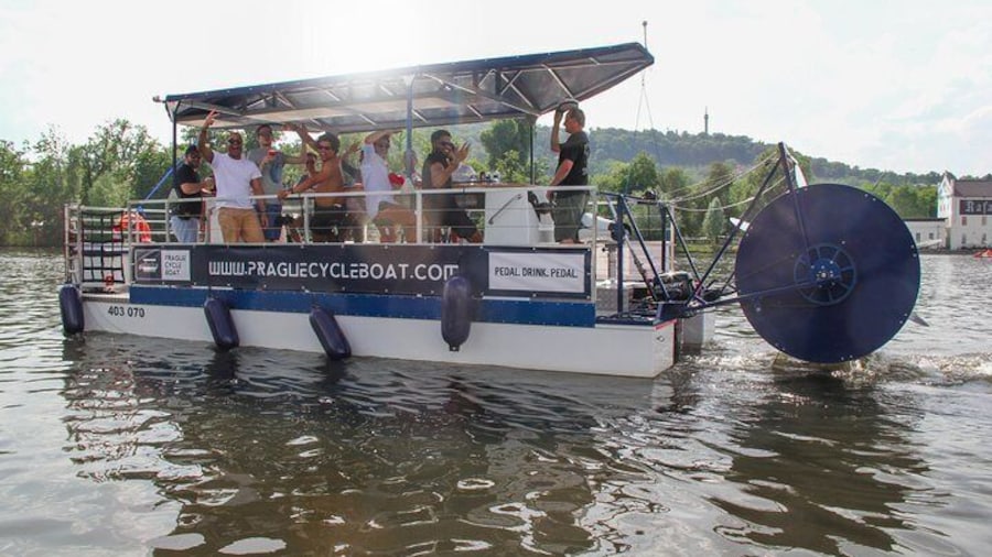 Prague Cycle Boat - The Swimming Beer Bike