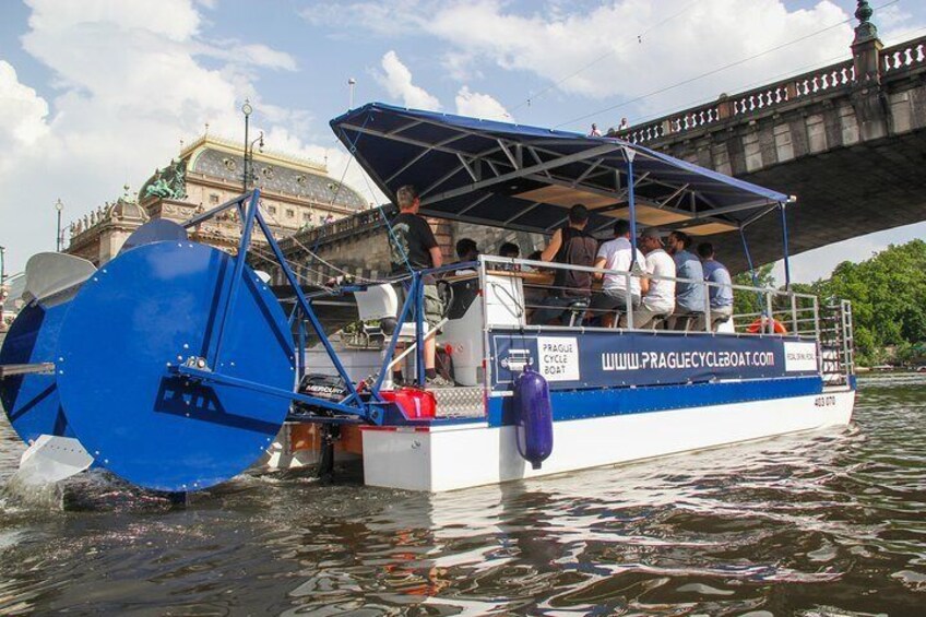 The Swimming Beer Bike