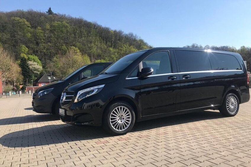 Your Private Transfer from Regensburg to Prague for 1- 8 people