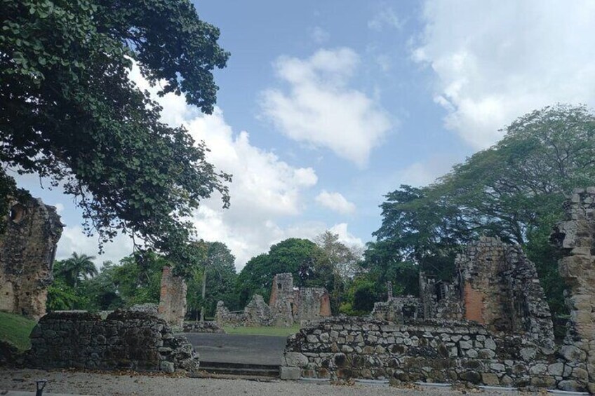 Archaeological Site. Admission ticket to Panama La Vieja