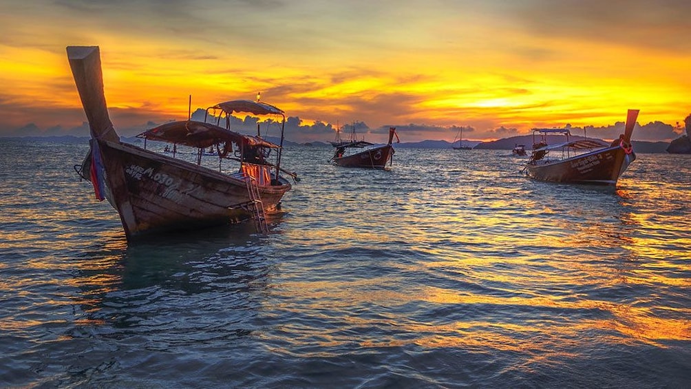 Snorkeling and Sunset Krabi 7 Islands Tour by Longtail Boat