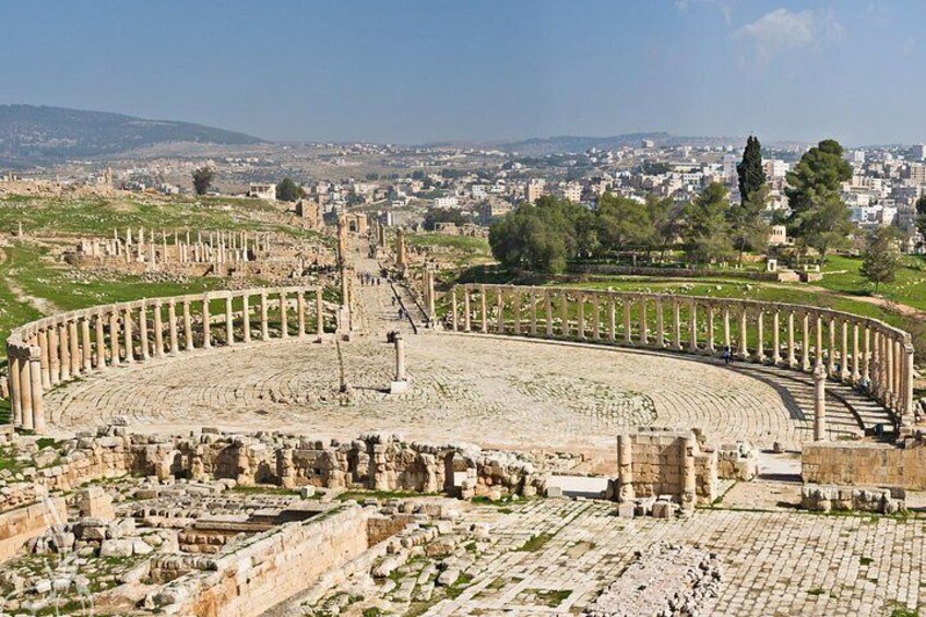 Full-Day Tour: Umm Qais, Jerash, and Ajloun from Amman