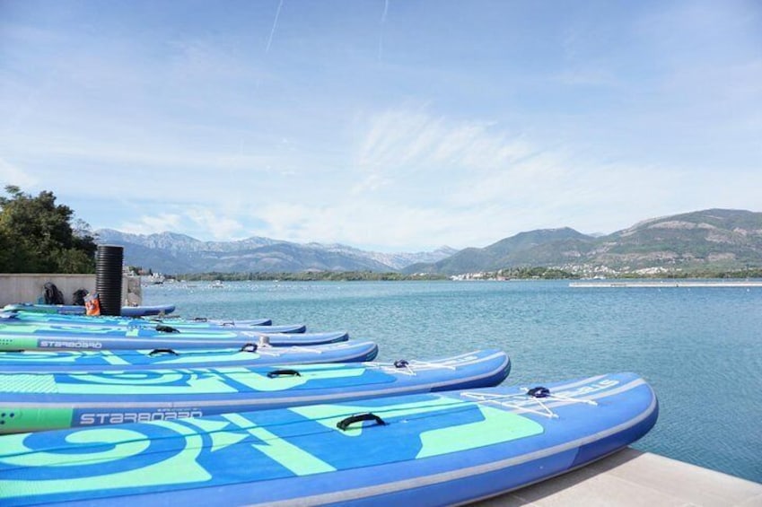 Stand-Up-Paddle Board at Bay of Kotor from Tivat or Kotor