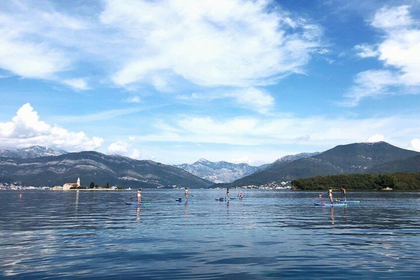 Stand-Up-Paddle Board at Bay of Kotor from Tivat or Kotor