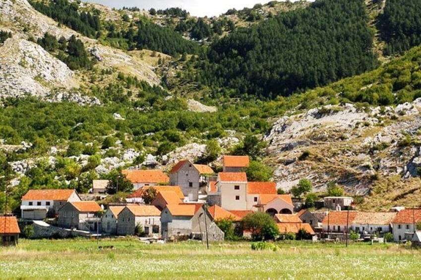 Jeep safari National park Lovcen