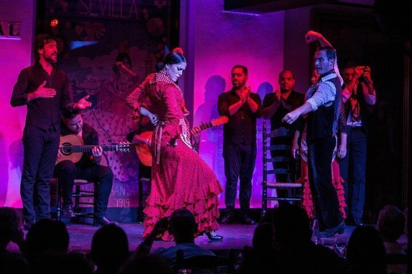 Flamenco Show at Tablao El Arenal with Drink and Optional Dinne or Tapas 
