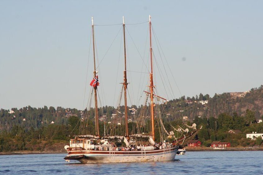 On a sailing ship