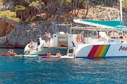 Mallorca North Coast Catamaran Cruise with Lunch