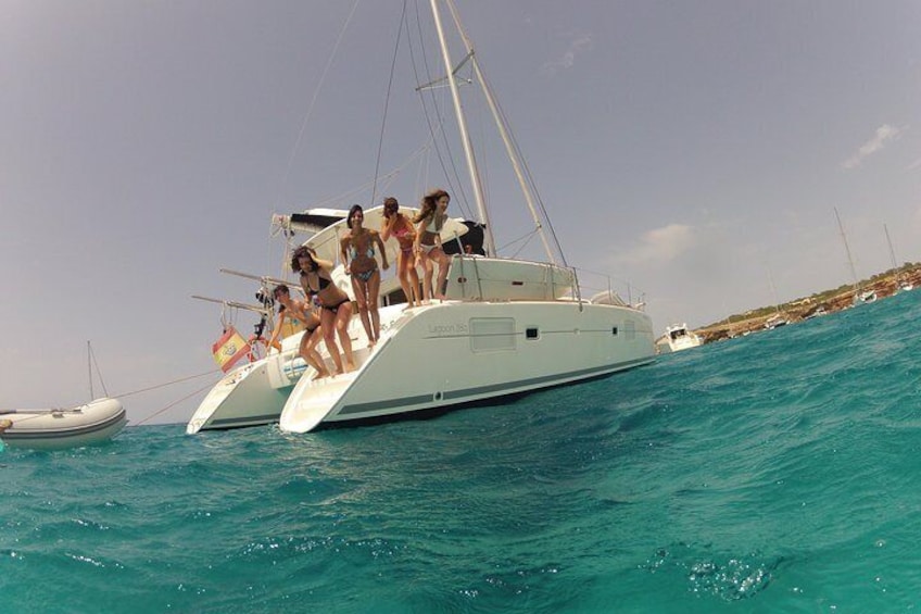 The best catamaran trip in Ibiza!