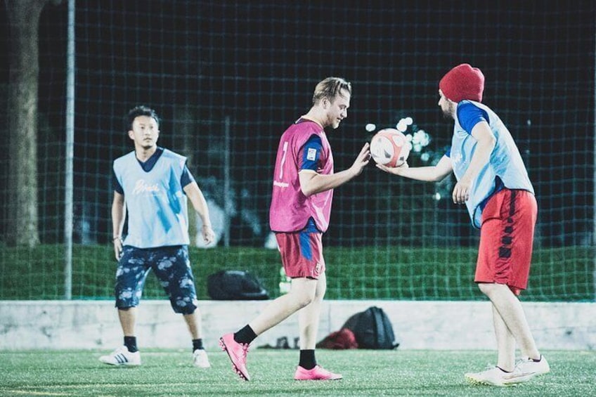 Play Friendly Football Soccer in Vienna